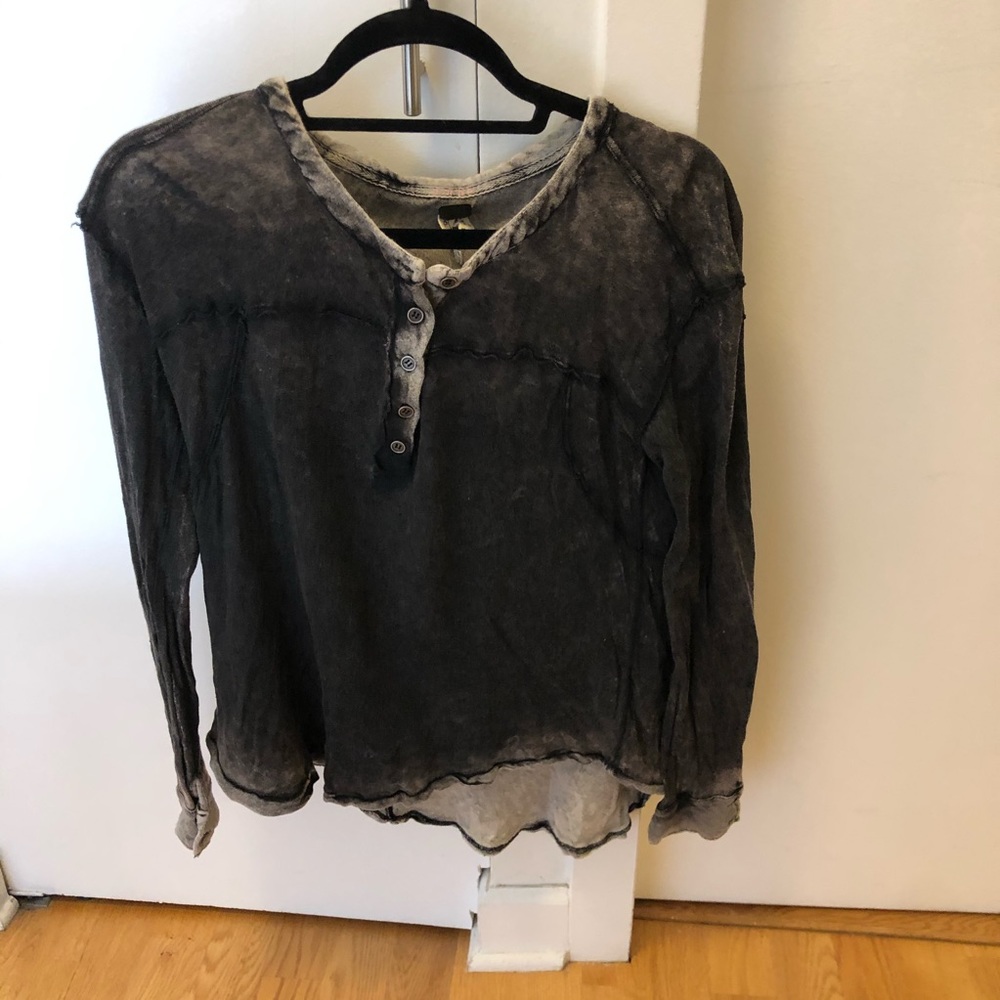 Free people long sleeve shirt